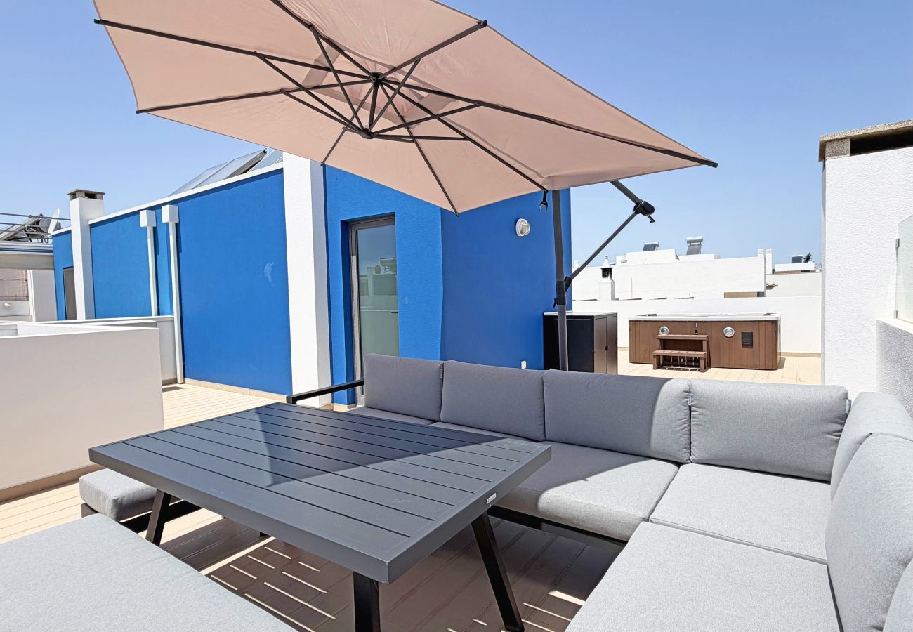 Casa geminada em Fuseta - MAZ Maison Azul Fuseta
