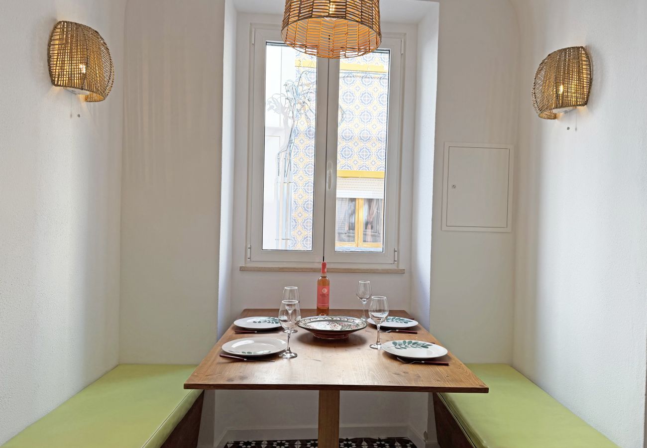 Casa geminada em Fuseta - Red Flamingo Townhouse Fuseta