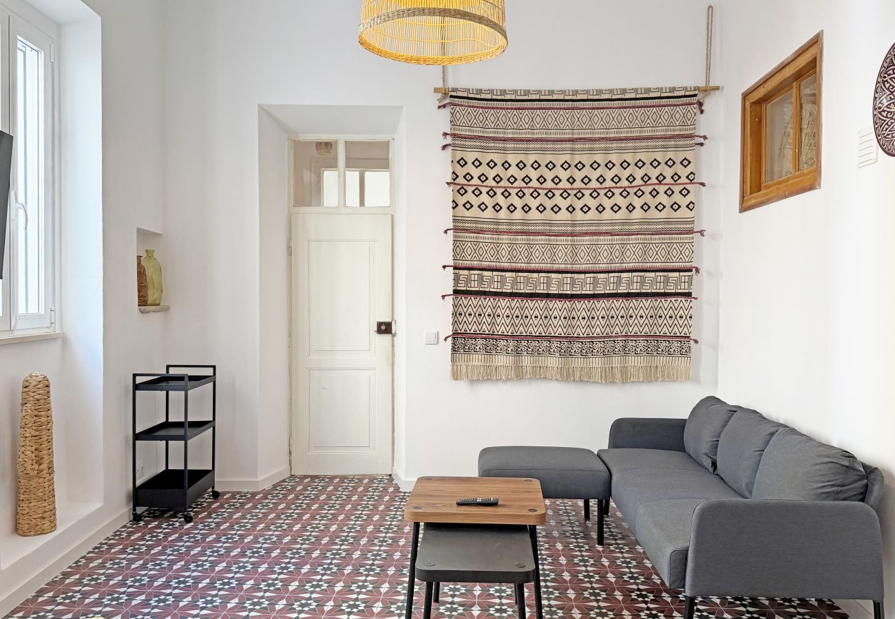 Casa geminada em Fuseta - Red Flamingo Townhouse Fuseta