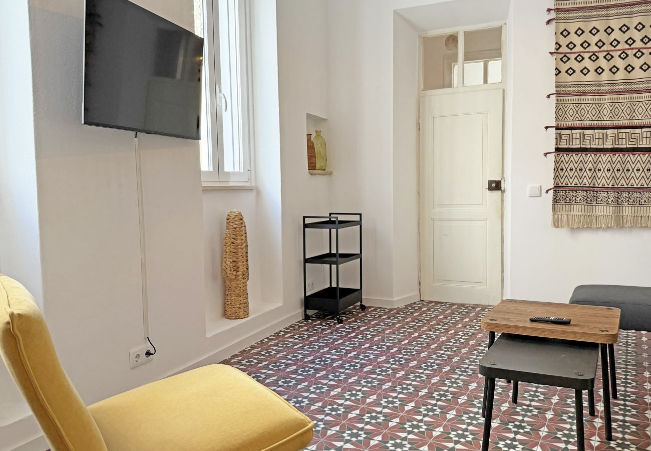 Casa geminada em Fuseta - Red Flamingo Townhouse Fuseta