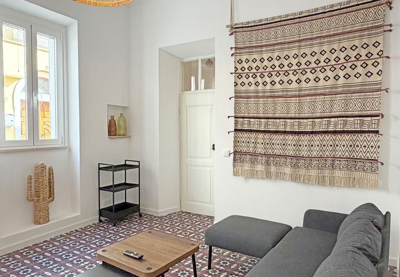 Casa geminada em Fuseta - Red Flamingo Townhouse Fuseta