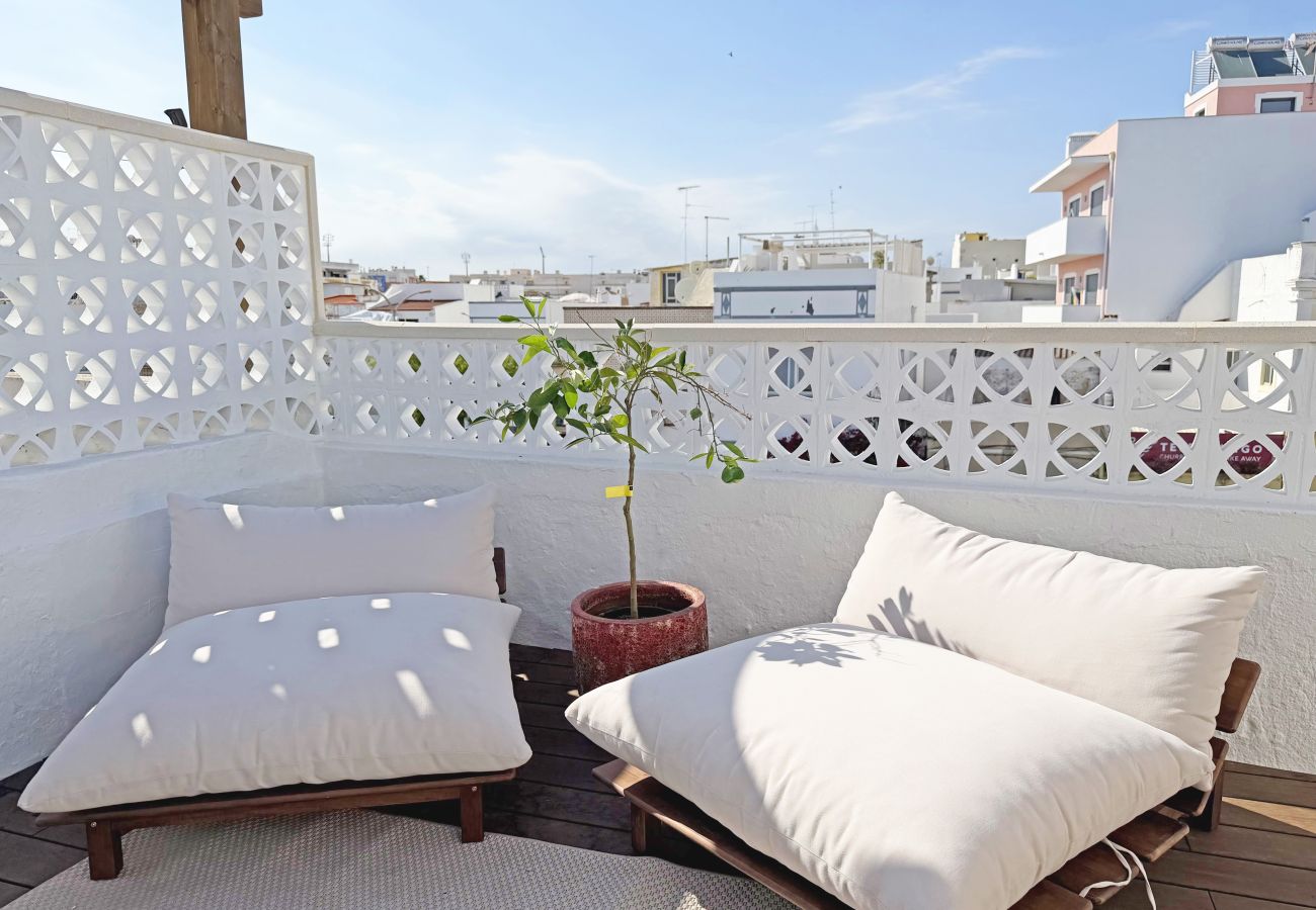 Terraced House in Olhão - Val Stylish Townhouse Olhao