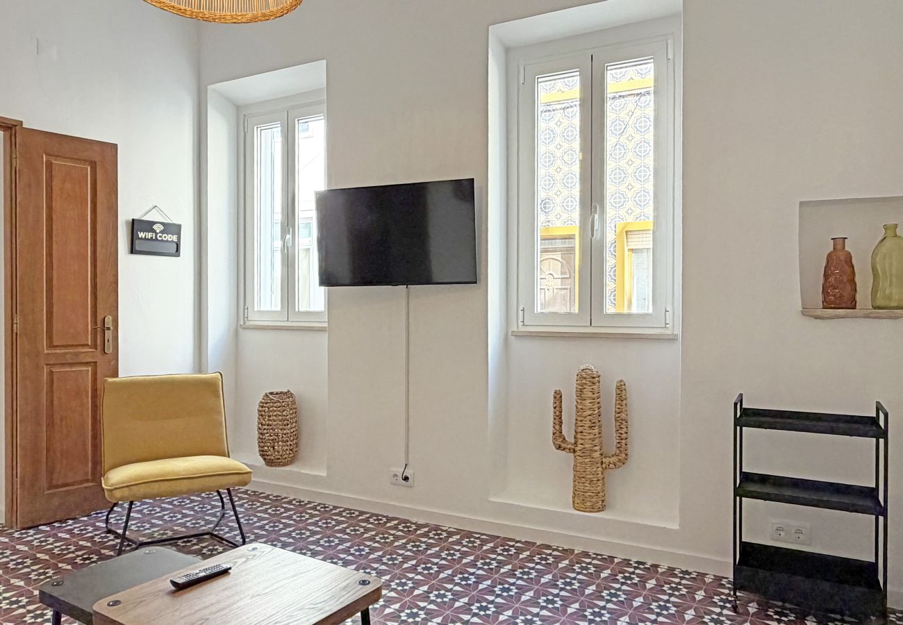 Terraced House in Fuseta - Red Flamingo Townhouse Fuseta