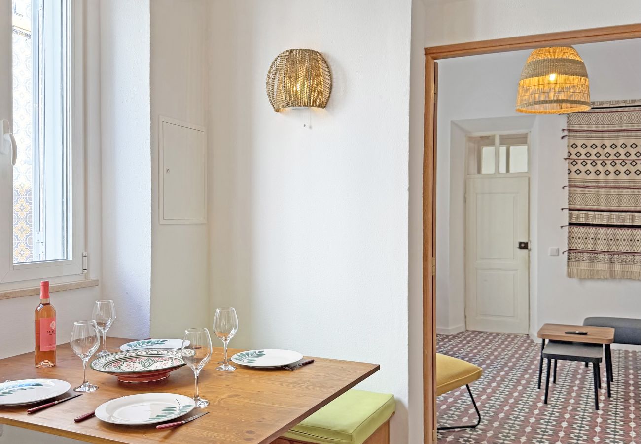 Terraced House in Fuseta - Red Flamingo Townhouse Fuseta